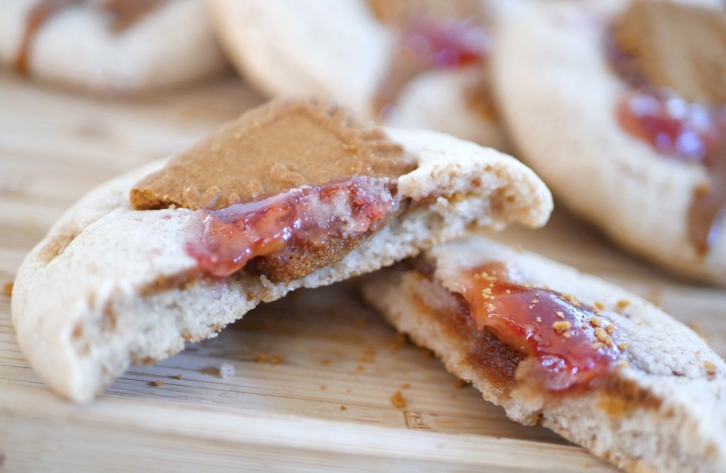 6 x ÉPICTÈTE - Biscuits Spéculoos & purée de fraise