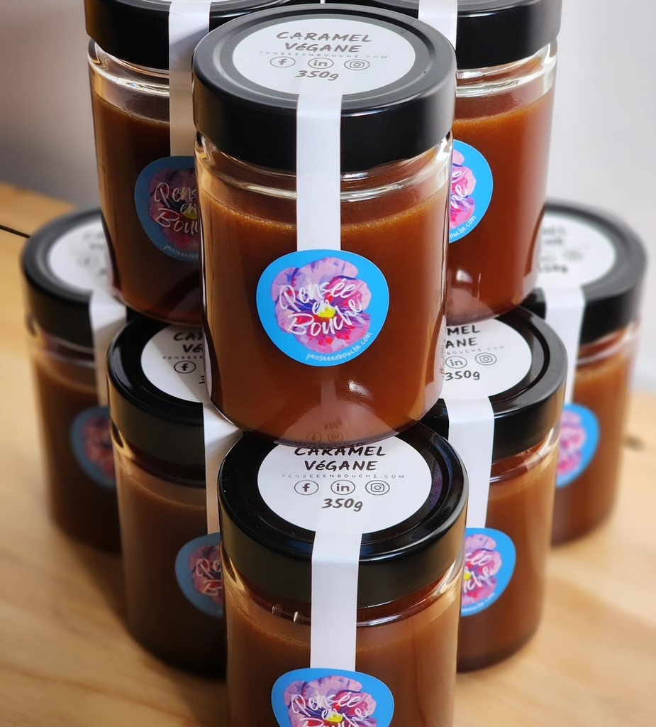 CARAMEL Pensée en bouche végane (350g)