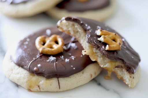 6x PYTHAGORE : Caramel-Chocolate & Pretzel